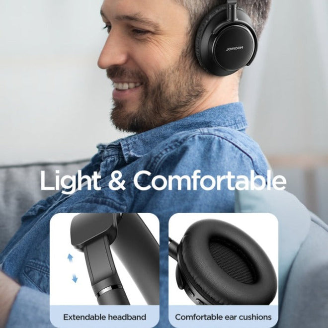 Joyroom JR-OH1 Bluetooth Headphones - Black