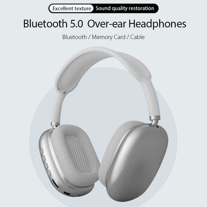 IMPORTED P9 Wireless Bluetooth Headphones With Mic Noise Cancelling Headsets Stereo Sound Earphones Sports Gaming Headphones Supports TF