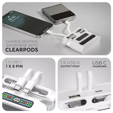 XECH Wireless Earbuds with Powerbank