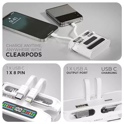XECH Wireless Earbuds with Powerbank